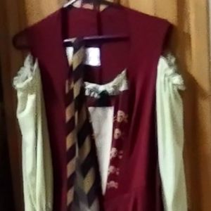 Halloween Piratess Costume Sz.Small Rubies
